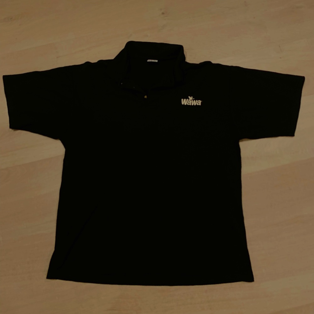 thrifted Wawa polo